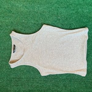 Grey muscle tee shirt